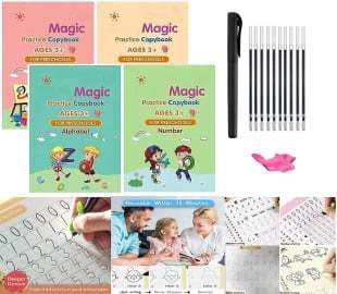 Magic Practice for Kids Copybook